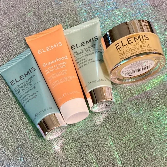 Skincare Elemis Pro collagen Set 5 pc Cosmetic Bag New - Picture 3 of 8